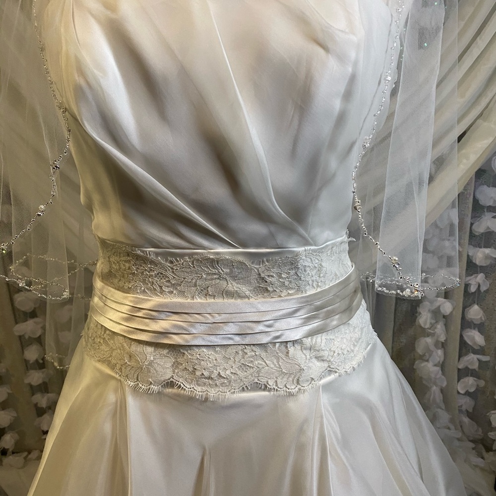 Renella De Fina Couture 100%Silk Gown NWT - Picture 8 of 9